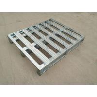 Buy cheap 1200x1000 Stackable Steel Pallets 2 Entry Metal Stacking Pallets product