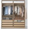 Buy cheap High Gloss Sliding Bedroom Closet Storage Slim Wardrobe For Small Bedroom from wholesalers