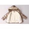 Buy cheap Kids Coats, Children's Coats, Metalic Shinny material, Coral Fur Lining from wholesalers