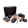 Buy cheap Cocktail Smoker Kit Antique Fireplace Drink Smoker Wooden Cocktail Smoked Box Tool Bar Wine Smoke Bubble Maker Wood Spice from wholesalers