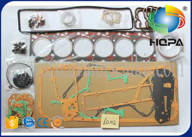 Komatsu Engine 6D102 Overhaul Gasket Kit for PC200 PC228 PC210 PC250 PC270