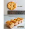 Buy cheap Diameter 4.5cm Rice Cracker Snacks Tomato Flavor Japanese Rice Biscuits from wholesalers