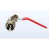 Buy cheap 1/2" 2" Long Handle Nickel Plating ISO228 Cast Steel Ball Valve from wholesalers