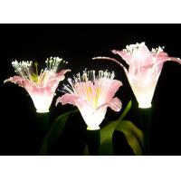 Buy cheap LED Fiber Optic Lily Lights Wedding Decorative Lights Park Scenic Spots product