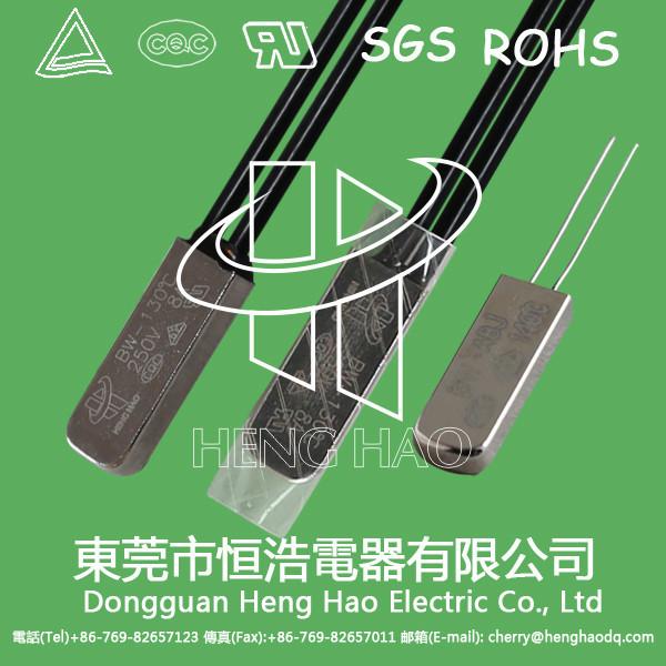 Buy cheap Fan Motor Usage Thermal Protection Switch / Bimetal Thermal Protector from wholesalers