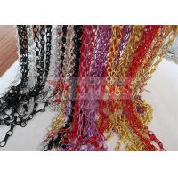 Buy cheap Fly Screen Mesh Room Dividers Decorative Door Aluminum Chain Curtain product