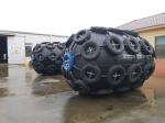 2000mm Dia 4000mm Length Yokohama Pneumatic Fender SUS304 Stainless Steel Flange