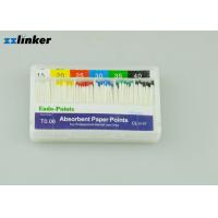 Buy cheap Overfill Dental Gutta Percha Points Protaper 100% Cotton Fiber Material 4 Taper product