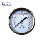 Hydraulic Jack Pressure Gauge Center Back Connection 100mm Dial Size