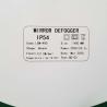 Buy cheap Hotel Mirror Anti-Fog PET Heating Film with Adjustable Round Size and 12w Output Power from wholesalers
