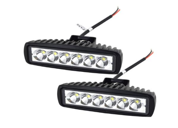 6 inch 18W LED Work Light Epistar led work light ,12V 6500k led work light with