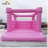 Buy cheap Outdoor Pink Inflatable Bounce House Birthday Party Bouncers Custom Logo Printed from wholesalers
