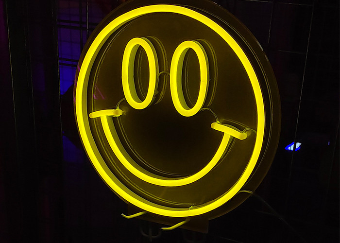Smile neon sign Vasten fashion supermaket decorative light high quality