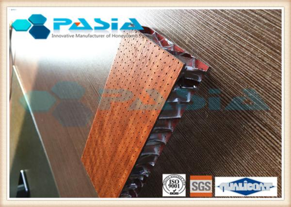 Buy cheap HPL Attached Honeycomb Curtain Panels , Lightweight Furniture Panels Anti Bacterial from wholesalers