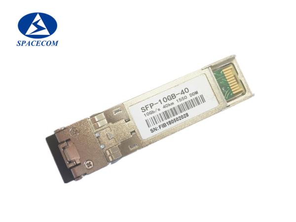 Buy cheap 40KM SM SFP+ Transceiver Module 10Gb/S Low Power Consumption 1.2W from wholesalers