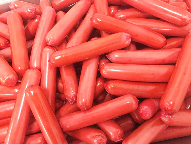 Food Grade Easy Peel Off Transparent Cellulose Sausage Casing For Hotdogs