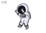 Stock Embroidery Iron-On Backing Cosmonaut Embroidered Patches