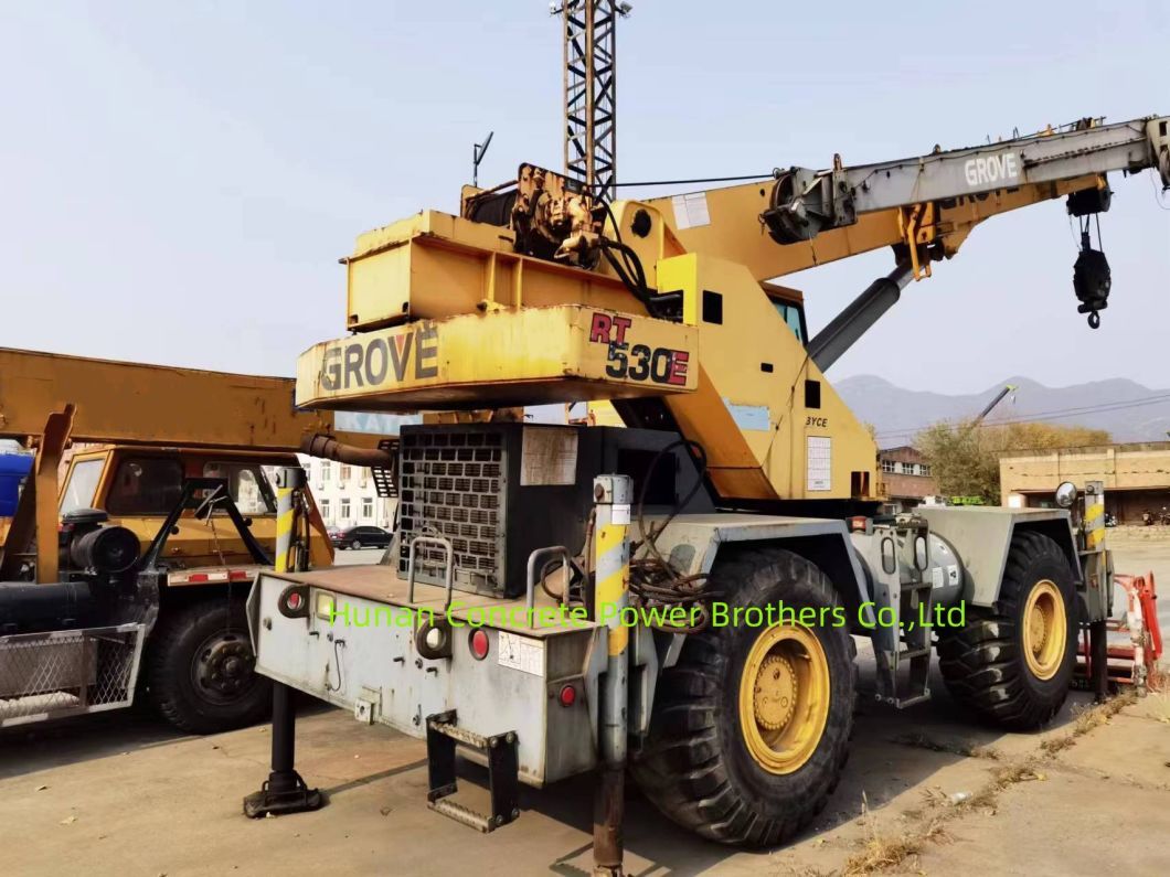 Grove 30t Truck Crane Terrian Hoist Crane off-Road Tyre