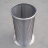 Buy cheap Wedge Wire Screen Strong Stainless Steel Filtration Welded Slot 25-350 Mircon from wholesalers