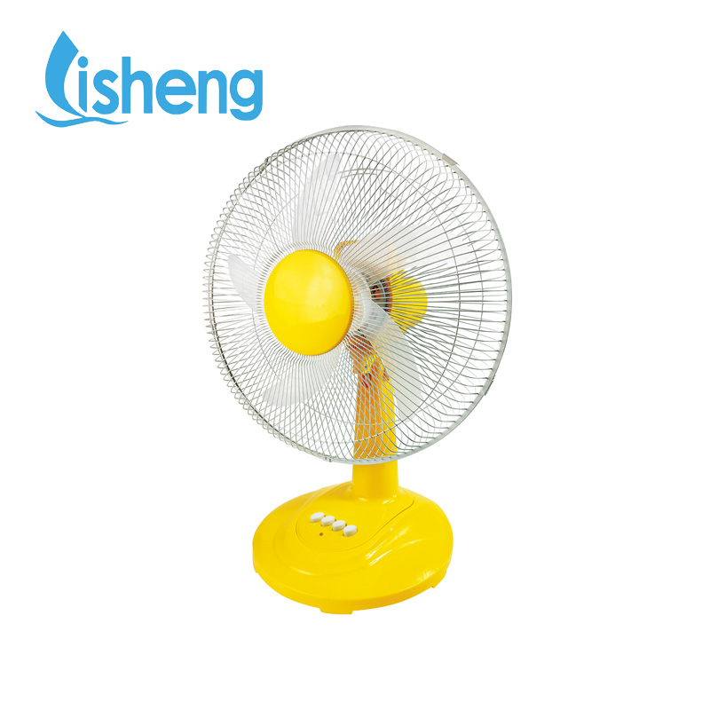 16 Inch Solar Rechargeable Table Fan With Lithium Battery 100% Copper Motor