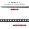 Buy cheap Universal ABS Car Interior LED Lights Waterproof 56CM Car Flash Strobe Light Knight Rider Scanner Light from wholesalers