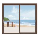 70 Heat Insulation Coefficient Aluminium Sliding Glass Doors for Contemporary