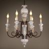 Buy cheap Iron chrome and wood chandelier for Living room Bedroom (WH-CI-69） from wholesalers
