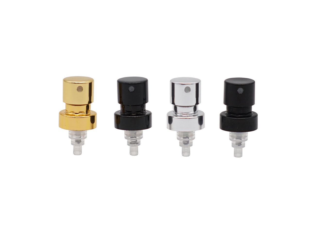 Aluminum Crimp Ferrule Perfume Spray Pump Non Refillable