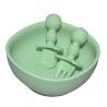 Buy cheap MHC Baby Silicone Feeding Plates 6 Pcs Sets Nontoxic Baby Tableware Food Tray Dishes from wholesalers