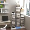Buy cheap Modern Large Tall Industrial Metal Bookshelf 6/8/10 Tiers For Living Room from wholesalers