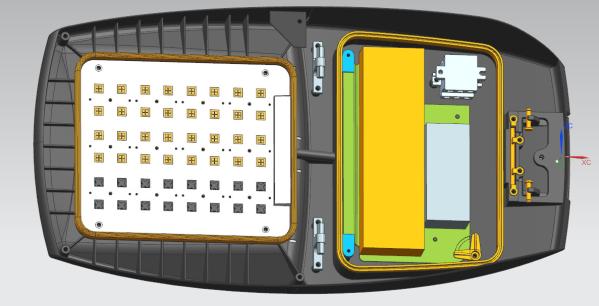 Buy cheap 60 Watt led parking lot light Fixtures / Led City Street Lights 5700k from wholesalers