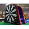 Buy cheap Two Sides Inflatable Sports Games / Soccer Dart Board For Large Playground from wholesalers