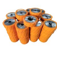 Buy cheap Customized Orange Polyurethane Coated Wheels Apply To Trucks Or Machinery product