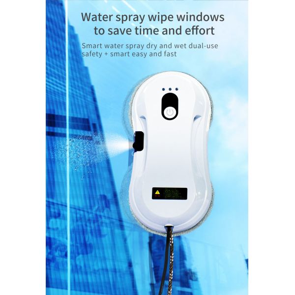 Vertical Auto Window Cleaner Robot 110V Household Automatic Window Washing Machine