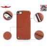 Buy cheap 100% Perfect Fit Genuine Leather Flip Cover Case For Ipod Touch 5 High Quality Durable from wholesalers