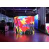 Buy cheap Round Flexible Curved LED Screen P2.5 mm 160000 dots/sqm For Entertainment from wholesalers