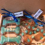 Personalised Christmas Dog Treat Box Subscription Chews Toys