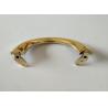 Buy cheap H005s 19×7cm Coffin Ornaments Gold Color Zamak Coffin Handle Metal Zinc Alloy from wholesalers