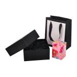 Buy cheap Eco Friendly Perfume Bottle Packaging Box With Embossing Silver Stamping Craft from wholesalers