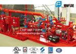 UL / FM Listed Skid Mounted Fire Pump Package 289 Feet For Transportation
