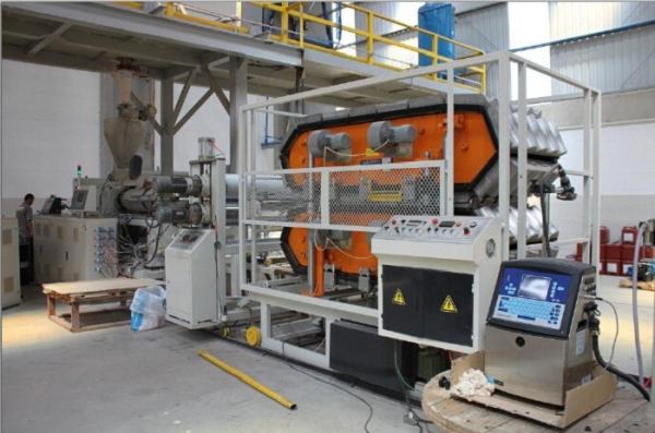 Buy cheap PVC Powder Plastic Sheet Extrusion Line , Glazed Roof Tile Extruder Making Machine from wholesalers
