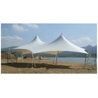 Buy cheap Custom White UV protection 1100g PVDF Fabric Landscape Shades Structures product