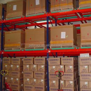 Buy cheap Warehouse Push Back Racking System Customized Pushback Racking System from wholesalers