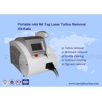 Buy cheap Q-switched ND Yag Laser Tattoo Removal Machine Portable For Skin Pigment product
