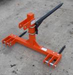 BS1200 -3 Point Bale Spear With Tractors Cat.2, Farm Implements Hay Spear For
