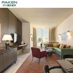 Hotel 0.6mm Veneer Finish Full Size Bedroom Sets