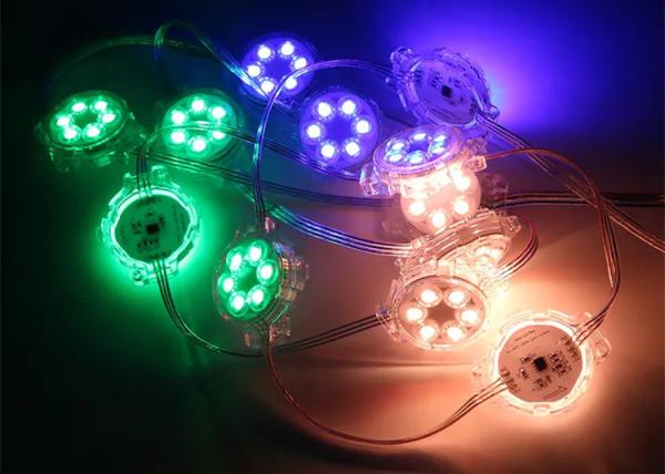 40mm Rgb Rgbw Permanent Christmas Track Lights IP68 Holiday Lighting Pixel
