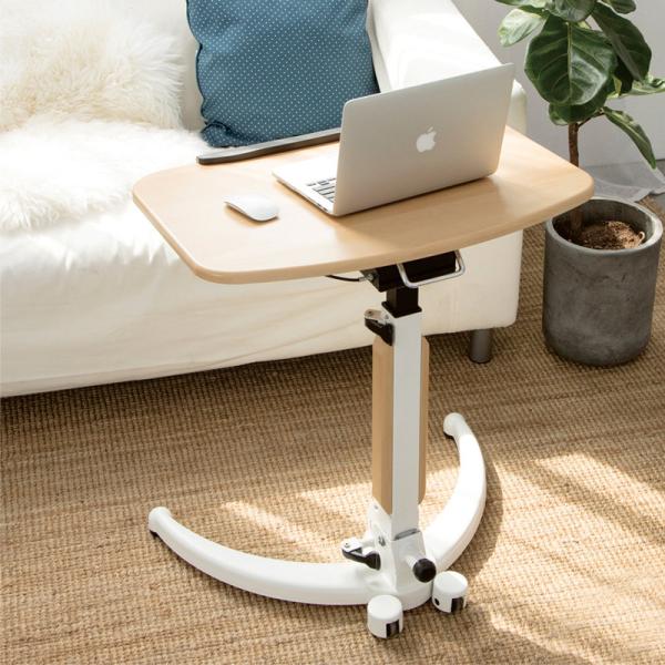 Buy cheap 760mm Lift Mobile Laptop Computer Adjustable Height Desk from wholesalers