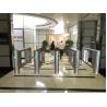 Buy cheap 800mm Wide Lane SUS304 Half Height Security Turnstile Gate from wholesalers