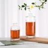 Buy cheap 500ml Transparent Whiskey Glass Bottle with Cork Customized Design Hot Stamping from wholesalers